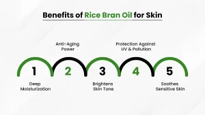 Benefits of rice bran oil for skin