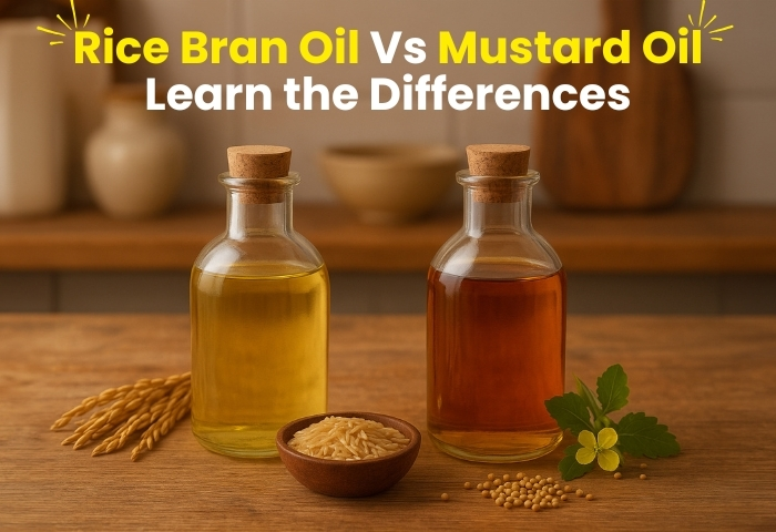 Rice bran oil vs mustard oil