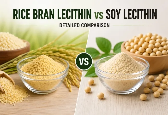 rice bran lecithin vs soy lecithin