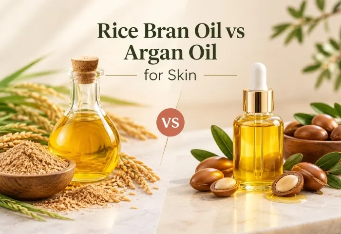 rice bran oil vs argan oil